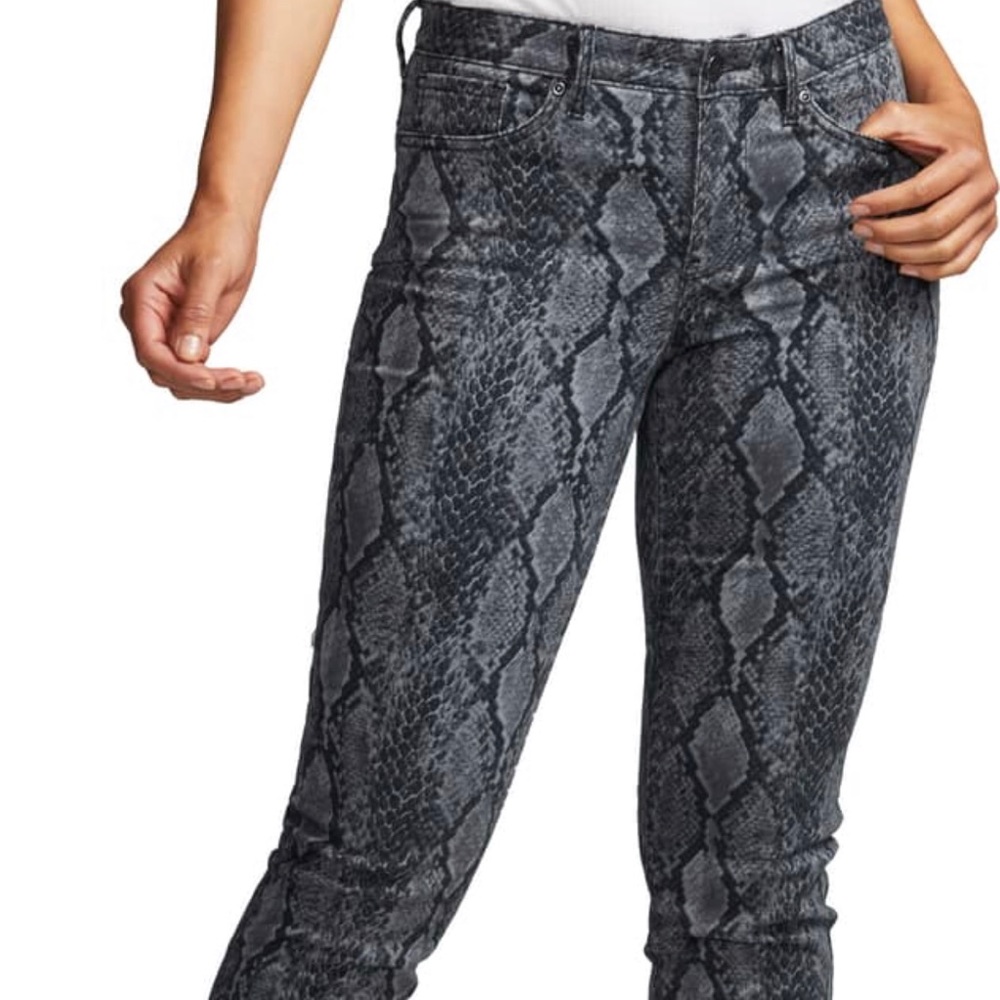 NYDJ Snakeskin Print Jeans